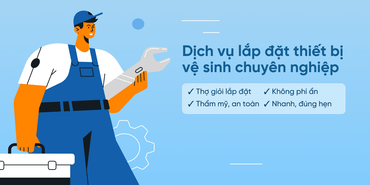 Dịch vụ lắp đặt chuyên nghiệp