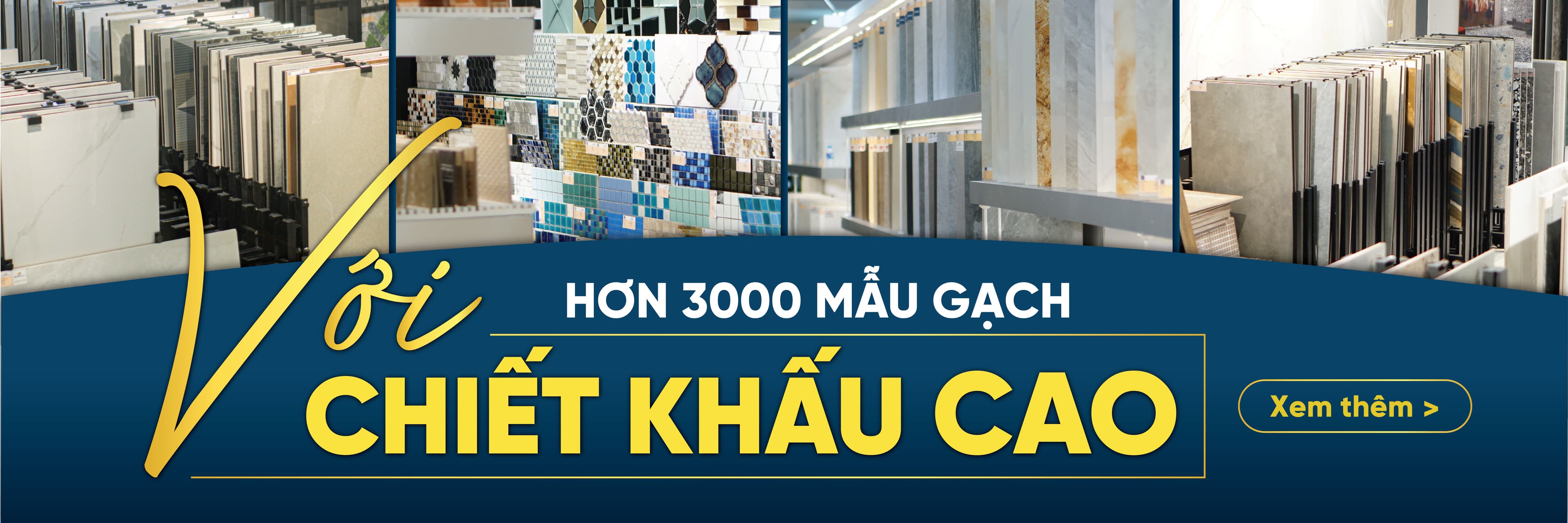 Hơn 2000 mẫu gạch đa dạng mọi không gian