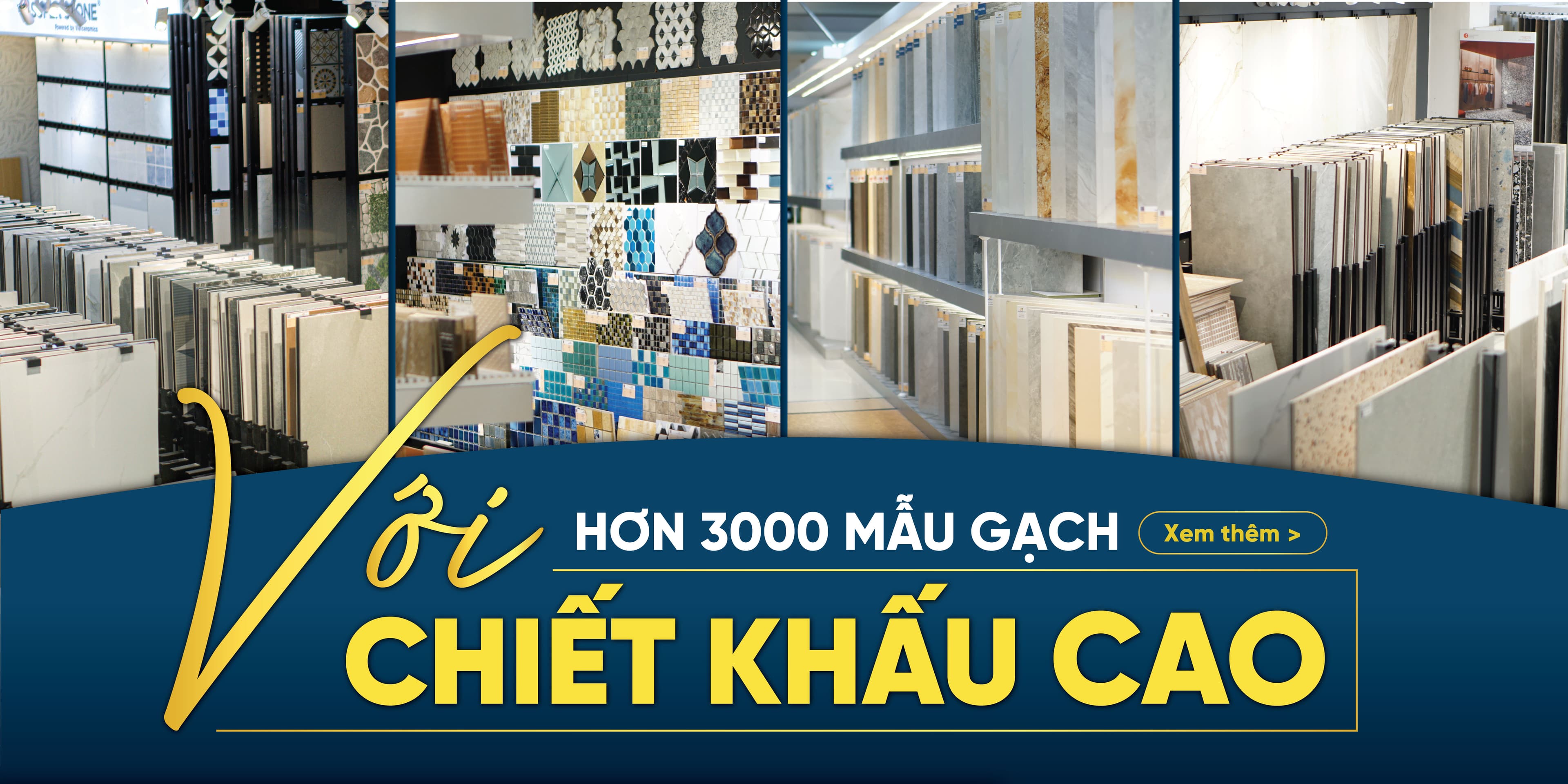 Hơn 2000 mẫu gạch đa dạng mọi không gian
