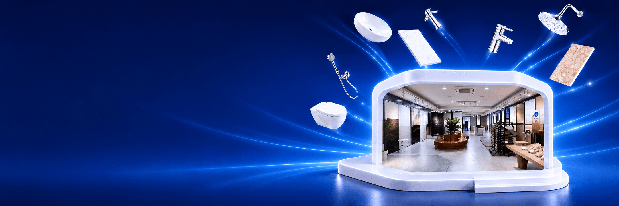 Xem tận mắt 5.000+ mẫu gạch và thiết bị vệ sinh tại showroom Mao Trung Home
