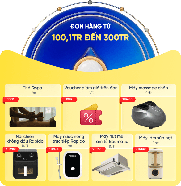 Đơn hàng 101TR - 300TR