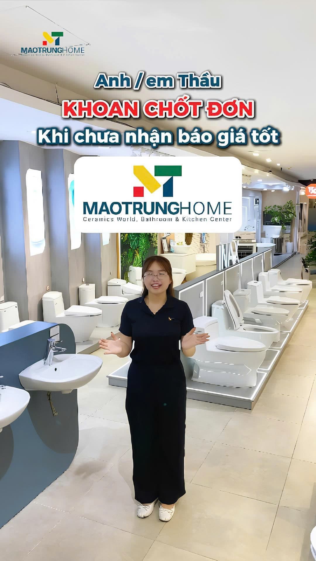 Ghé showroom Mao Trung Home trải nghiệm hơn 1000+ mẫu gạch trưng bày