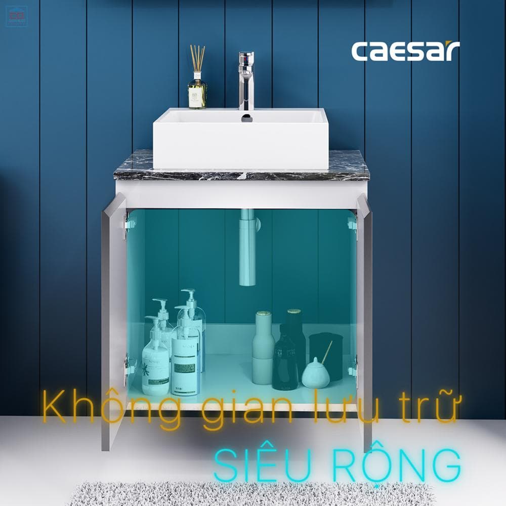 Bộ Tủ Chậu Caesar LF5261 + EH46001ADV