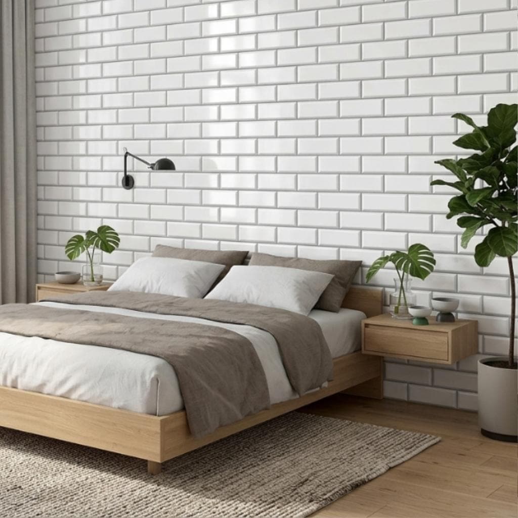 Gạch ốp tường Việt Nam Vietceramics Đơn sắc 7530PLWH
