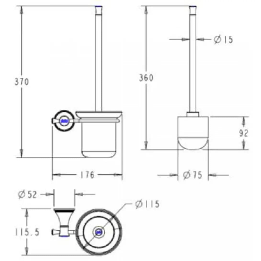 Cọ Vệ Sinh American Standard WF-0286