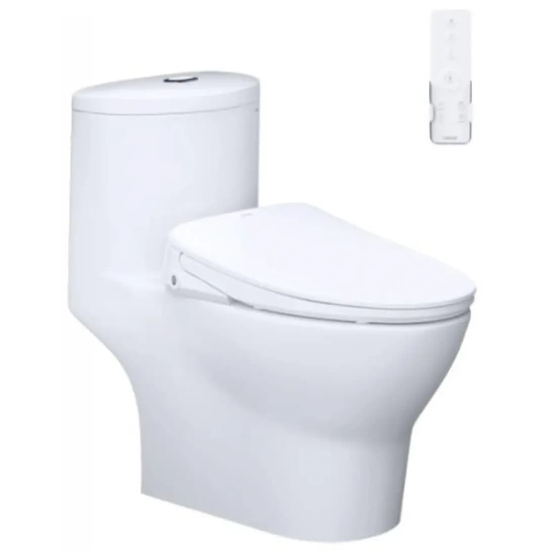 Bồn Cầu Điện Tử CAESAR C1375F (không nắp) + TAF710H Có Remote
