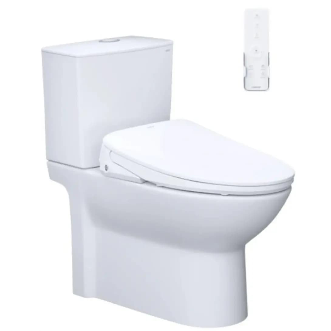 Bồn Cầu Điện Tử CAESAR CD1340 (không nắp) + TAF710H Có Remote