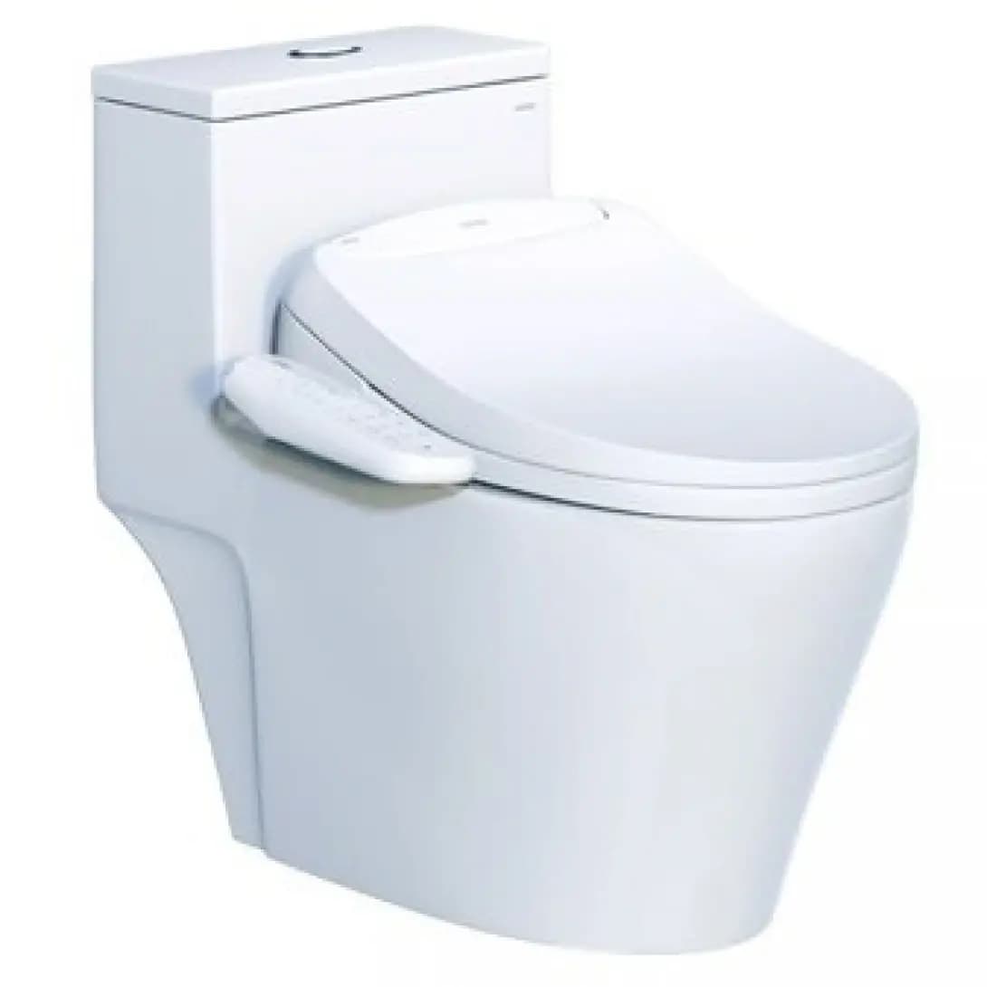 Bồn Cầu Điện Tử CAESAR C1356F (không nắp) +TAF400H 1 Khối