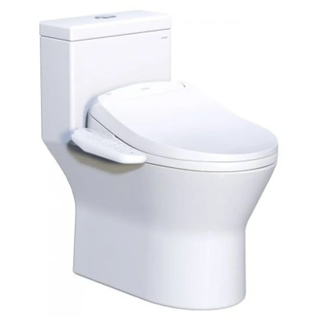 Bồn Cầu Thông Minh CAESAR C1374F (không nắp) + TAF400H 1 Khối