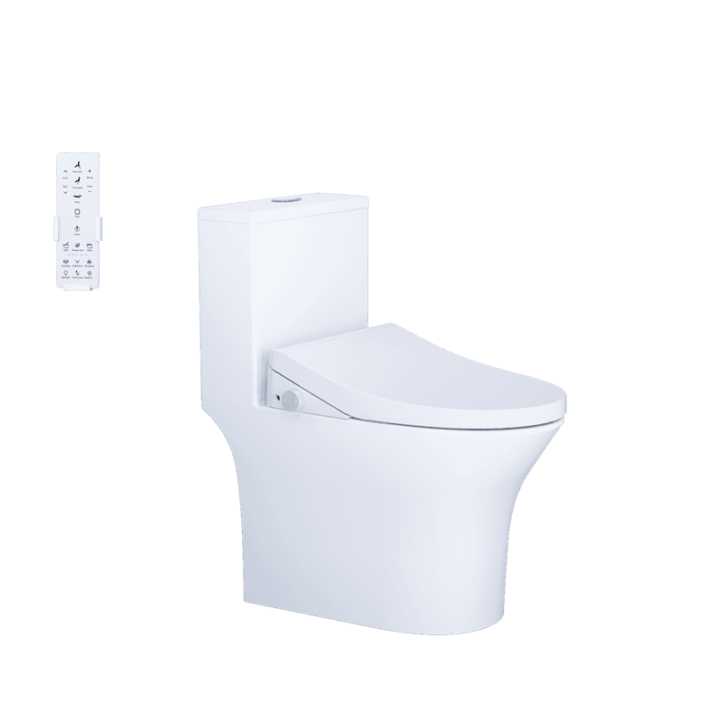 Bồn Cầu Điện Tử CAESAR C1391F (không nắp) + TAF512H 1 Khối