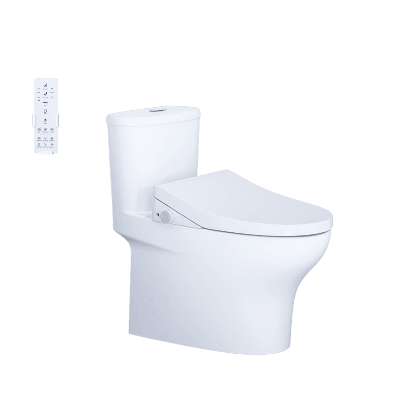 Bồn Cầu Điện Tử CAESAR C1394F (không nắp) + TAF512H Có Remote