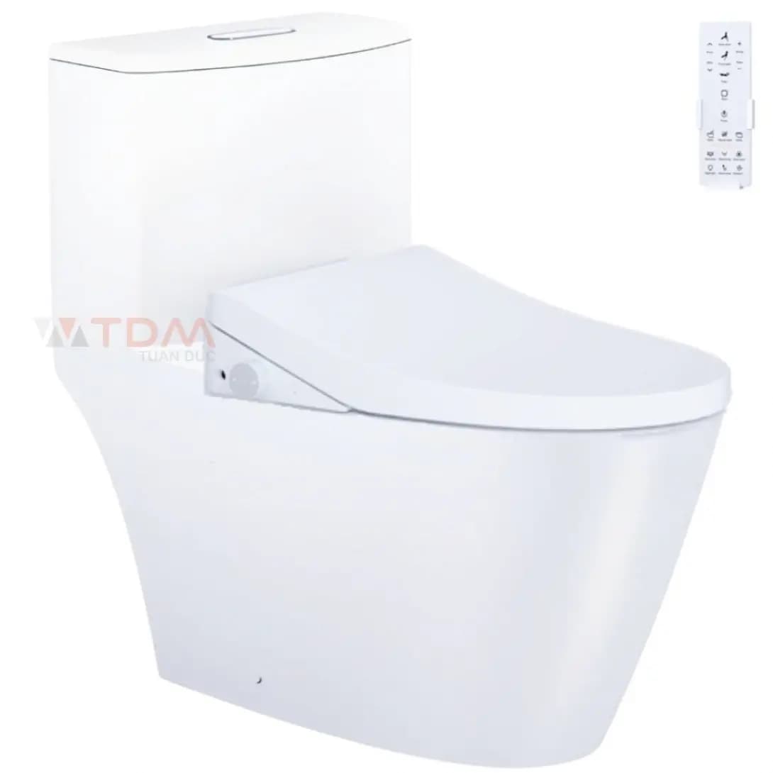 Bồn Cầu Điện Tử CAESAR C1363F (không nắp) +TAF512H Có Remote