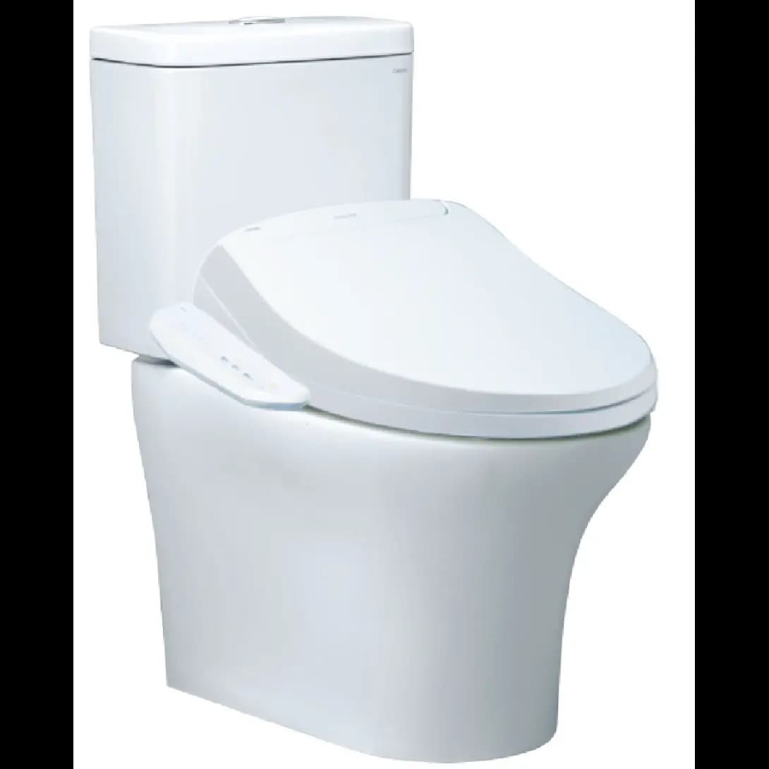 Bồn Cầu Điện Tử CAESAR CD1341 (không nắp) + TAF400H 2 Khối