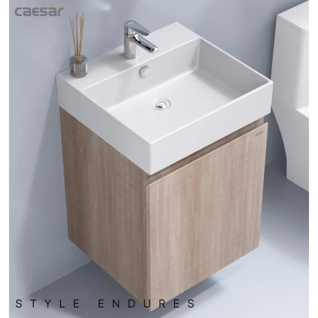 Bộ Tủ Lavabo Caesar treo tường LF5263 + EH05263AWV7V