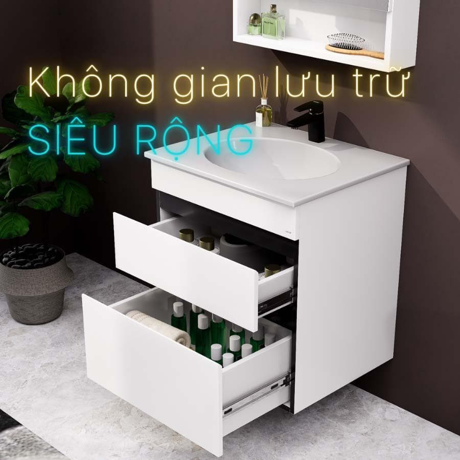 Tủ lavabo Caesar EH15024DDV