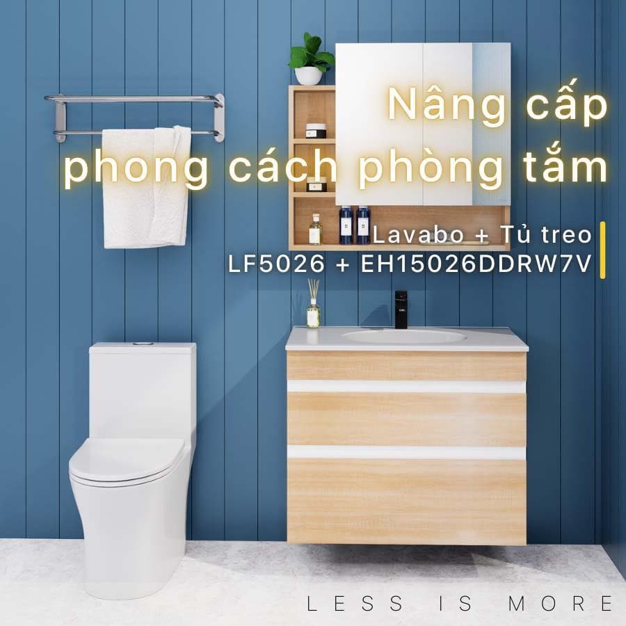 Tủ lavabo Caesar EH15026DDRW7V