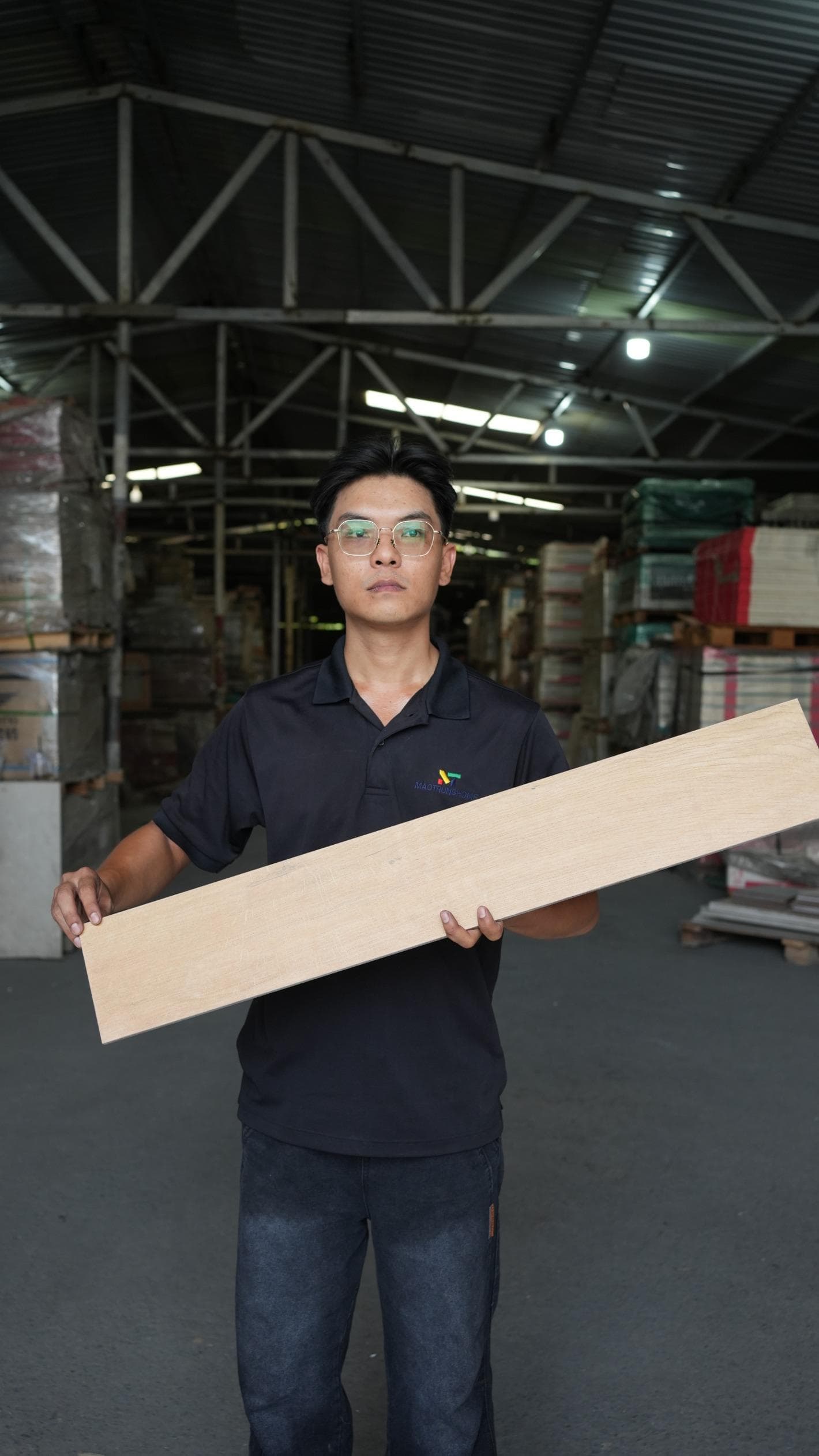 Gạch ốp lát Foshan Dongfeng 90x14.5 HF965033