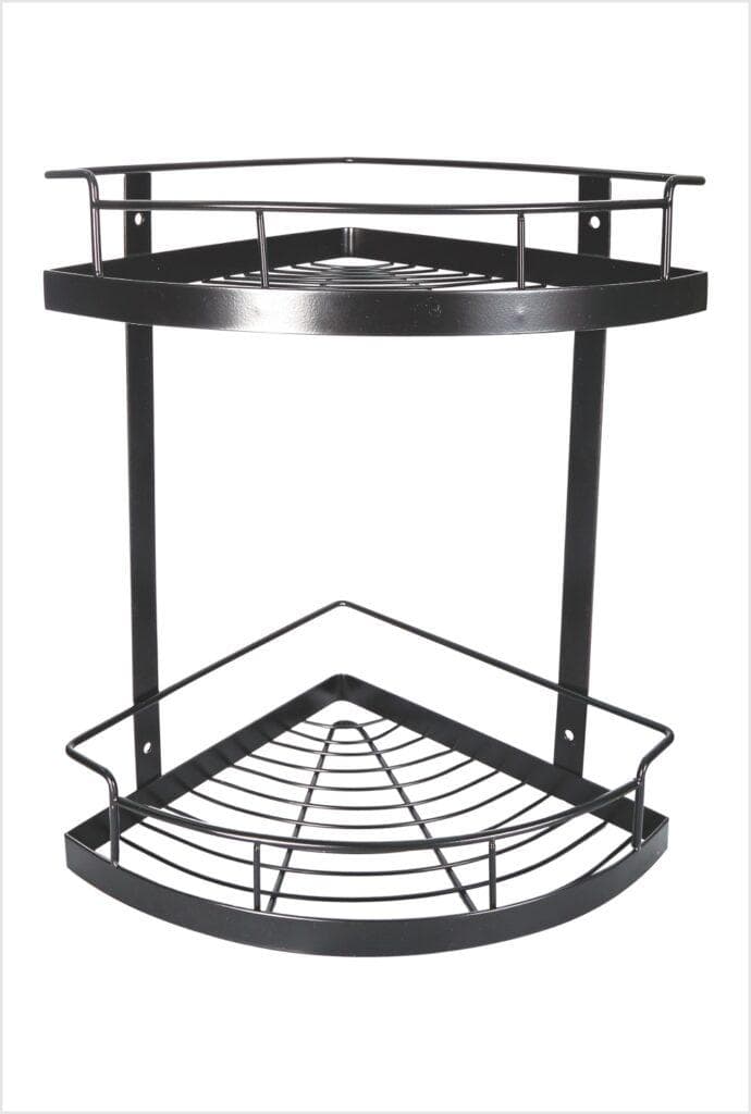Kệ góc mạ đen 2 tầng HT 3182-7