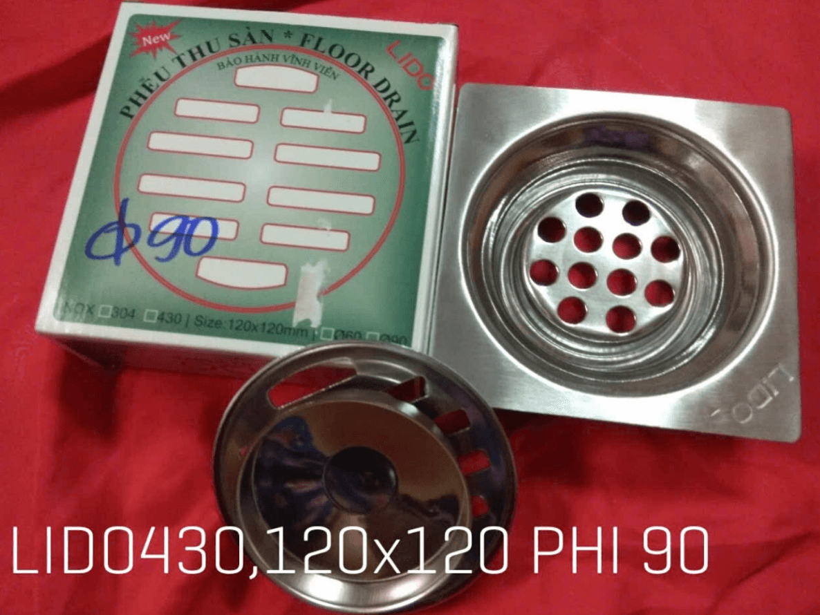 Phễu thu 120x120mm