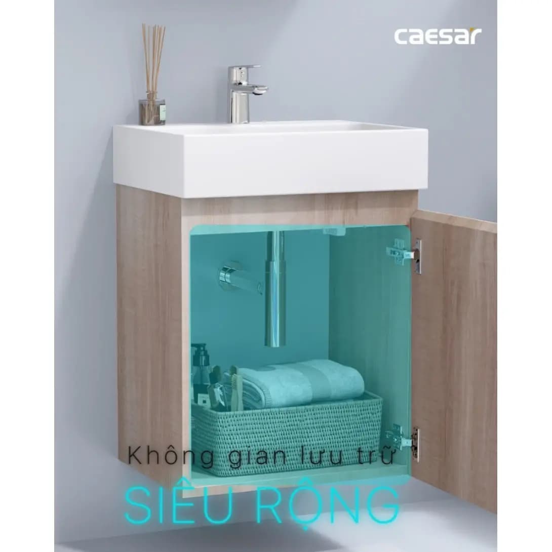 Bộ Tủ Lavabo Caesar LF5259 + EH05259AW7V
