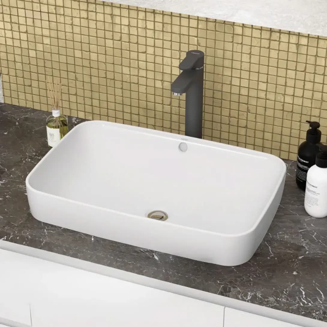 Chậu Rửa Lavabo Caesar Đặt Bàn L5262