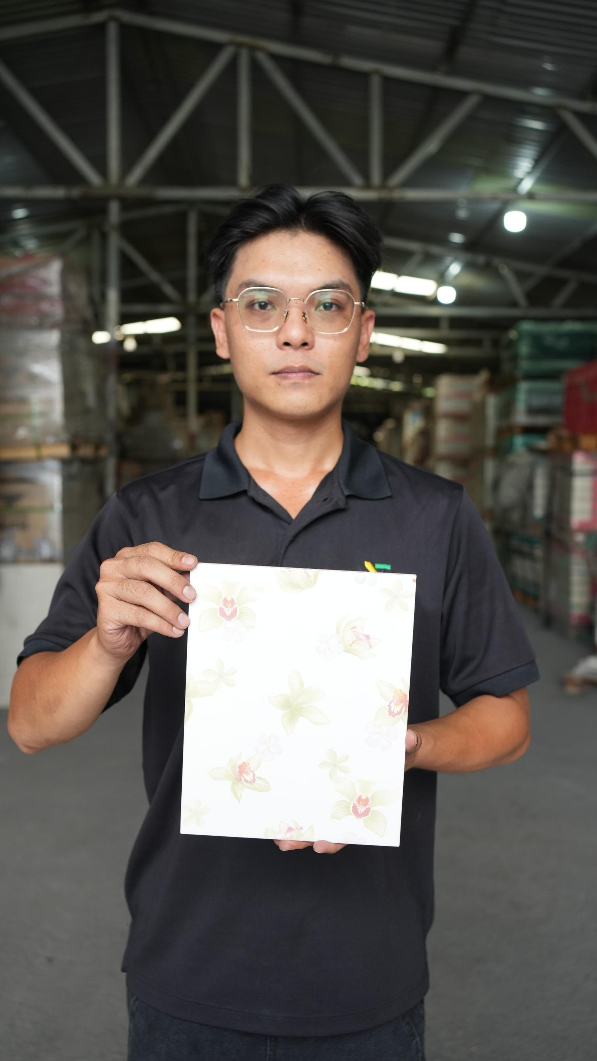 Gạch lát nền Union Mosaic 20x25 LD-111PHEANGDAOGREEN