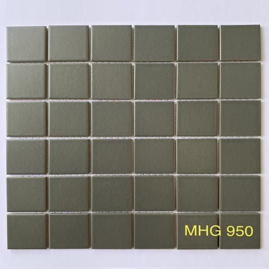 Gạch Mosaic gốm sứ men trơn 306x306mm MHG950