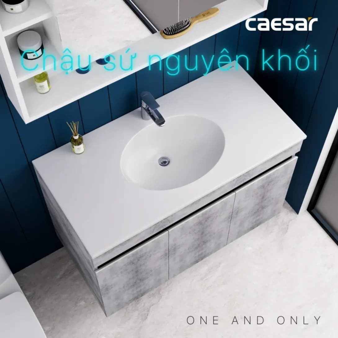 Tủ Lavabo Caesar Treo Tường EH05028ASV