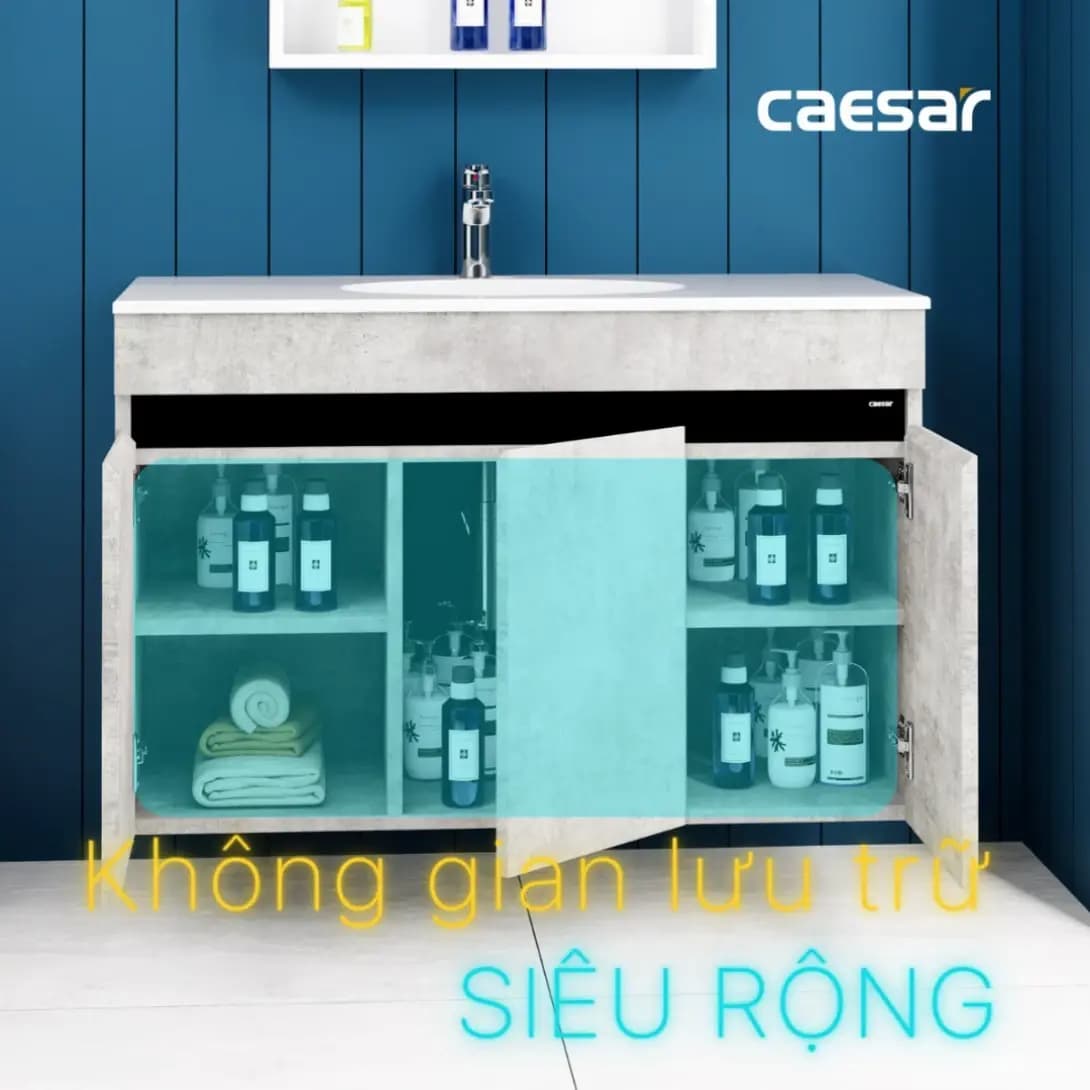 Tủ Lavabo Caesar Treo Tường EH05028ASV