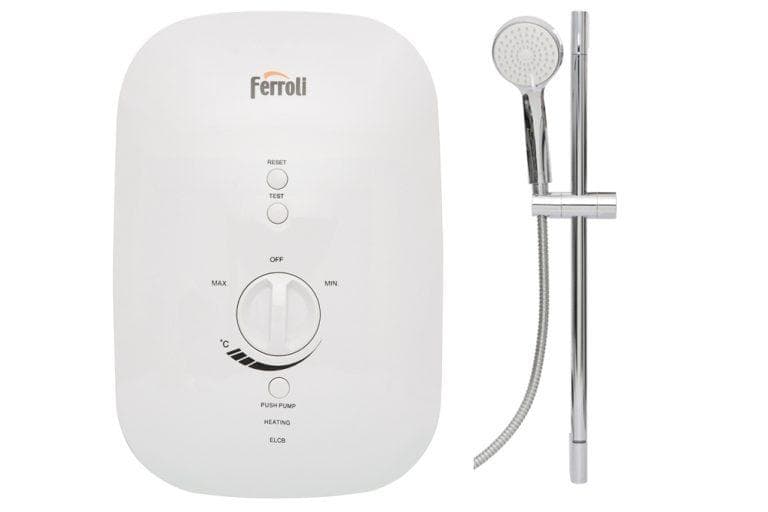 Máy nước nóng trực tiếp có bơm Ferroli Divo SSP 4.5S