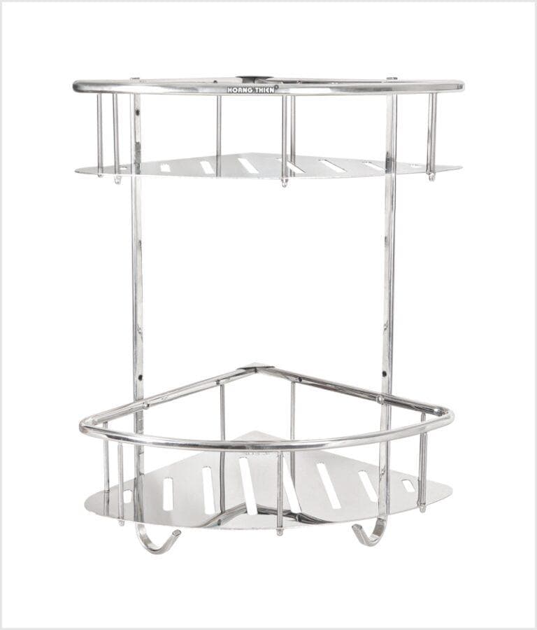 Kệ góc nhà tắm 2 tầng Hoàng Thiện HT3192