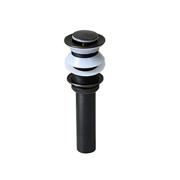 Bộ xả nhấn lavabo bằng đồng đen Kanly GCX01B