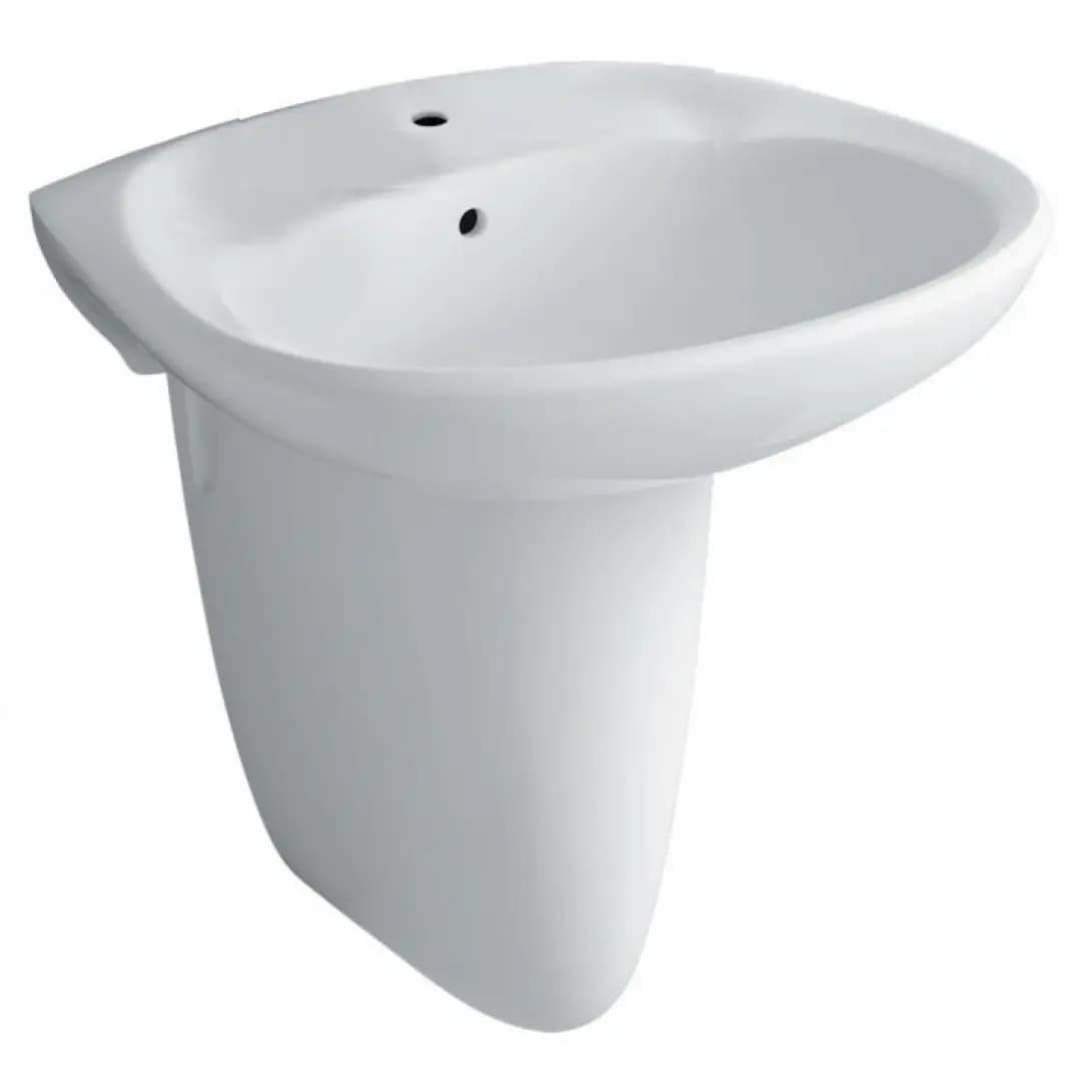 Chậu lavabo treo tường Inax L-284V kèm chân ngắn