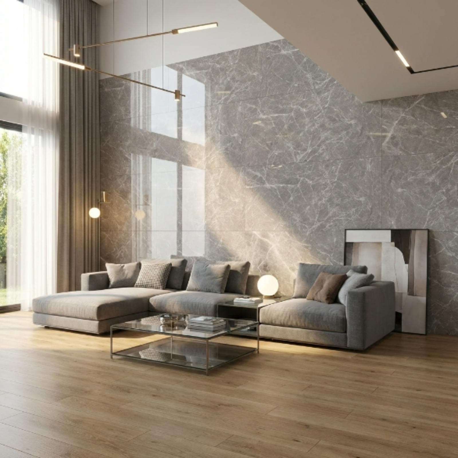 Gạch ốp lát Ấn Độ Superstone Marble 48AMNE