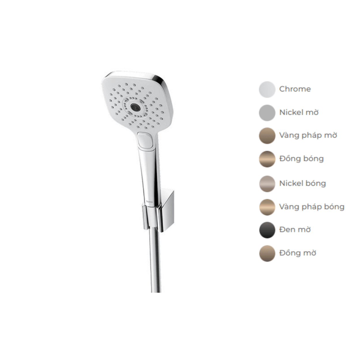 Tay sen tắm 3 chế độ dáng vuông TOTO TBW02006B#BBR G Selection