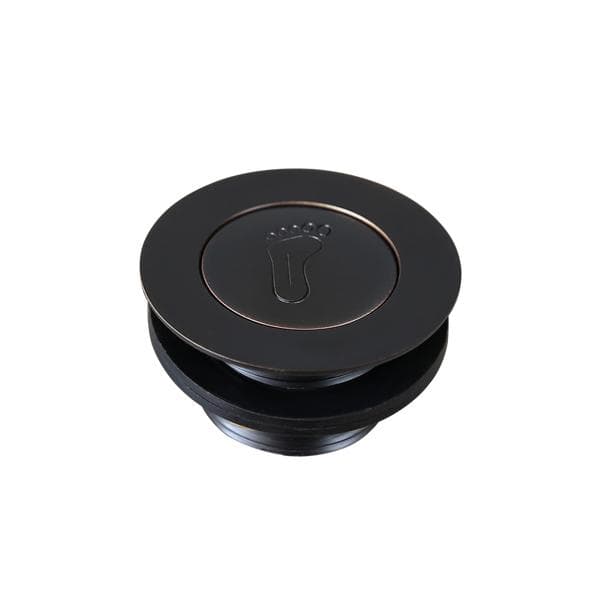 Đầu xả bồn tắm bằng đồng đen Kanly GCX00B