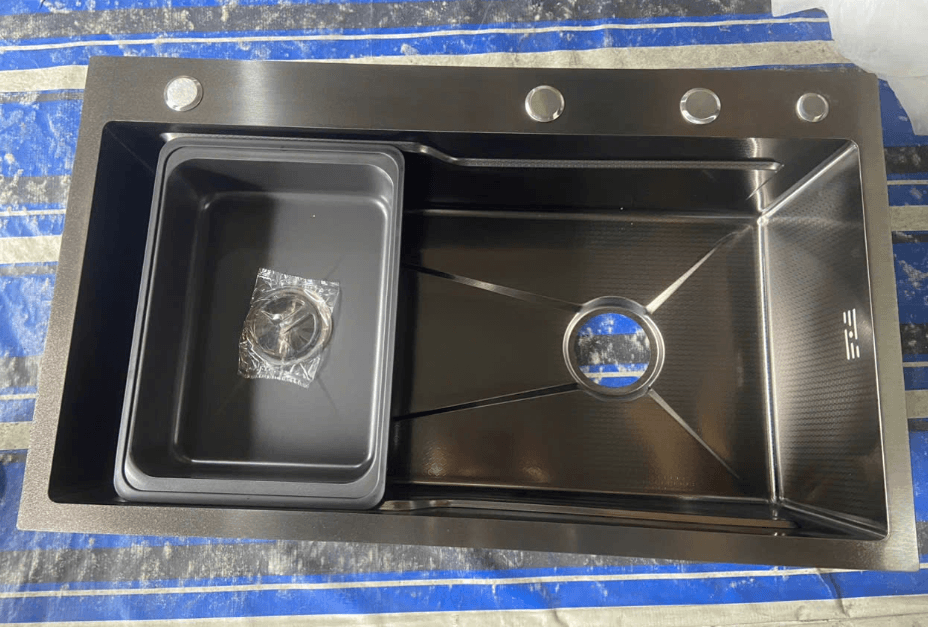 Chậu 2 hộc Inox 304 Roland RL7846X