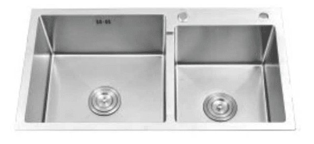 Chậu 2 hộc Inox 304 Sucar LT8245L+R