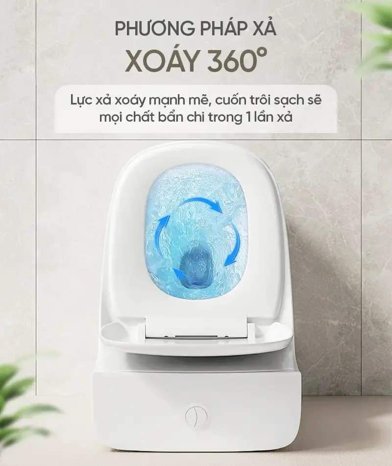 Bồn cầu 1 khối Enic Smart Toilet  Enic E55