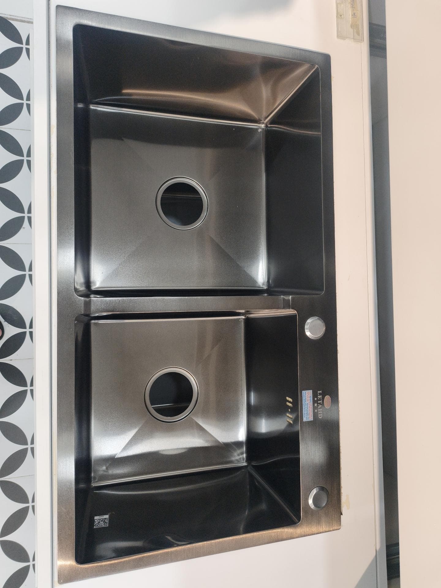 Chậu 2 hộc Inox 304 Sucar LT-8245LND