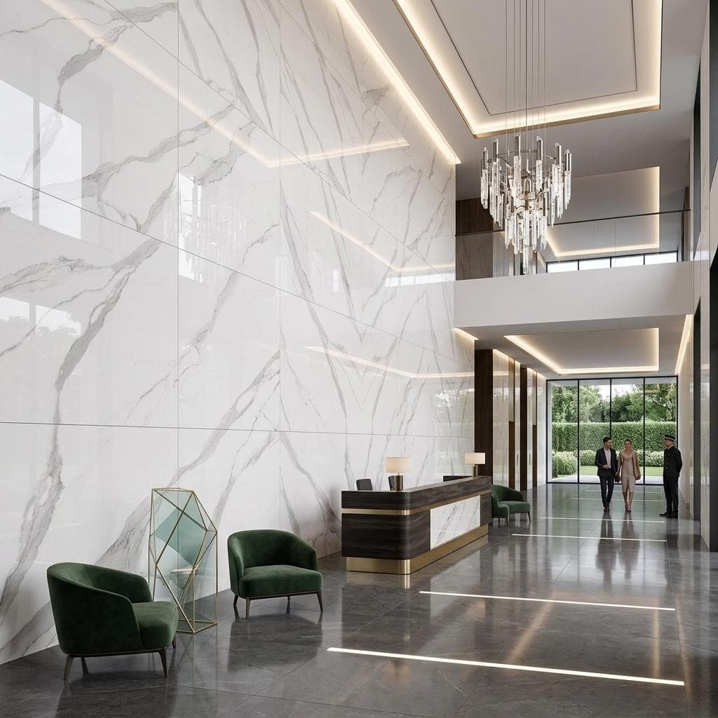Gạch lát nền Ấn Độ Superstone Marble 120STCL