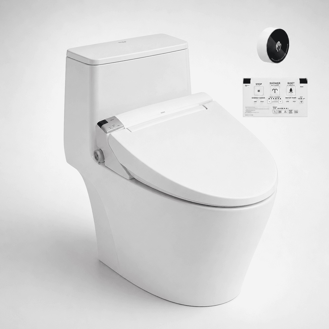 Bồn cầu 2 khối xả cảm ứng nắp điện tử INAX ACT-832 + CW-KA22AVN