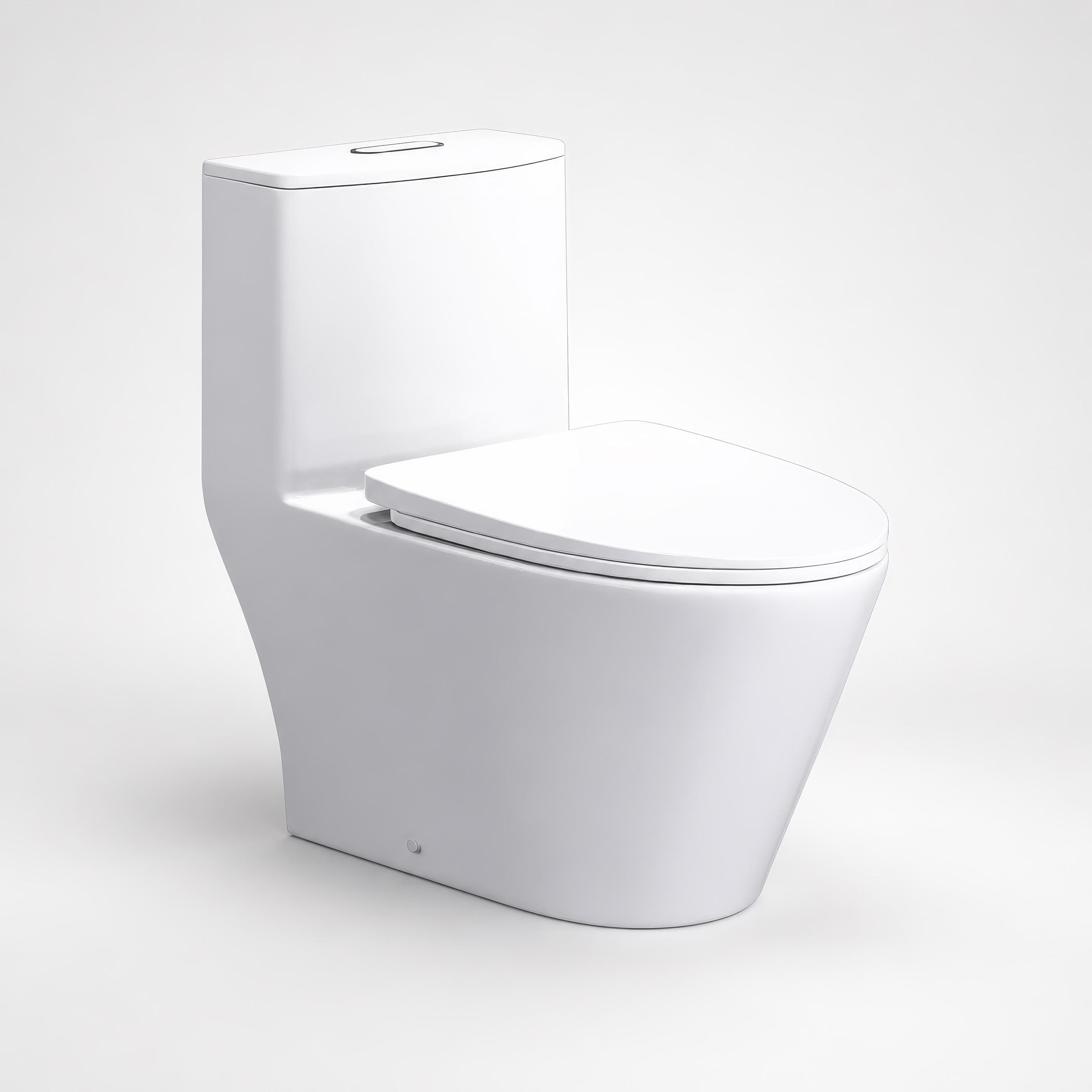 Bồn cầu 1 khối Caesar C1363 (CD1363) nắp đóng êm