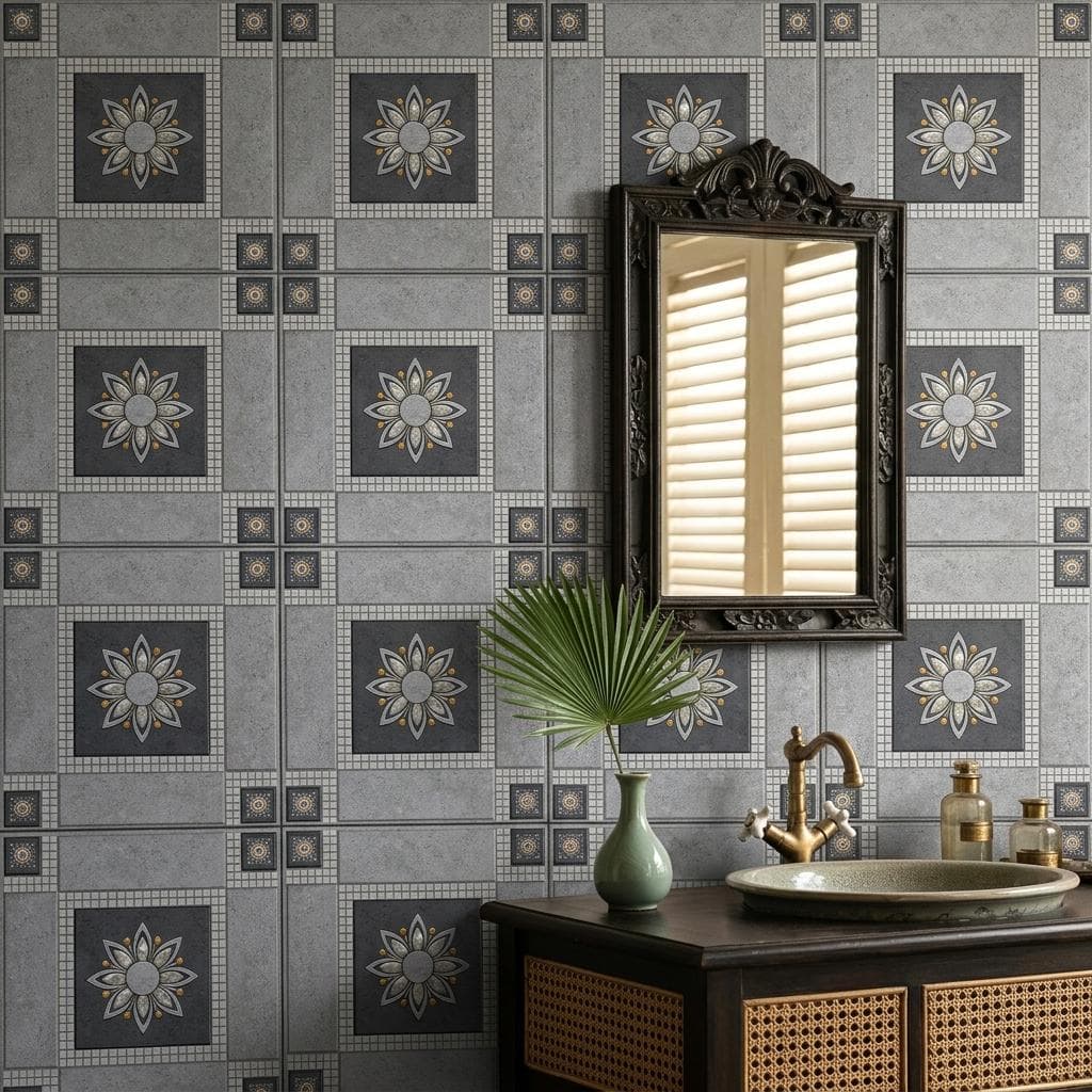 Gạch lát nền Việt Nam Ý Mỹ Hoa văn / Họa tiết C509E