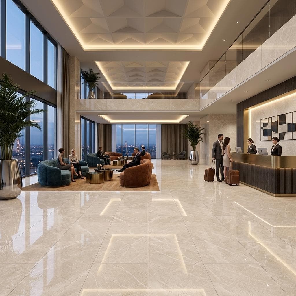 Gạch ốp lát Ấn Độ Superstone Marble 48TIBEPO