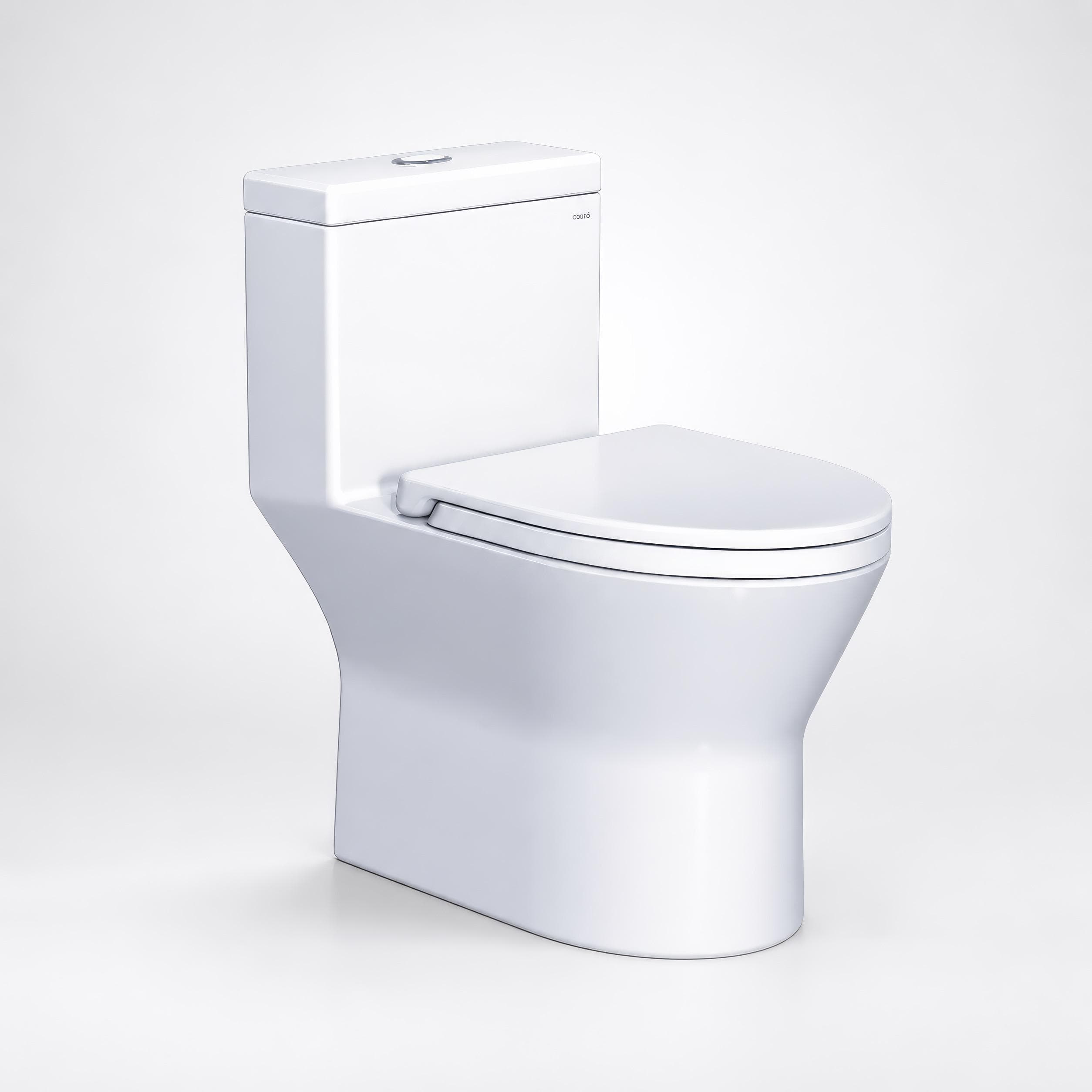 Bồn cầu 1 khối Caesar C1374 (CD1374) nắp đóng êm