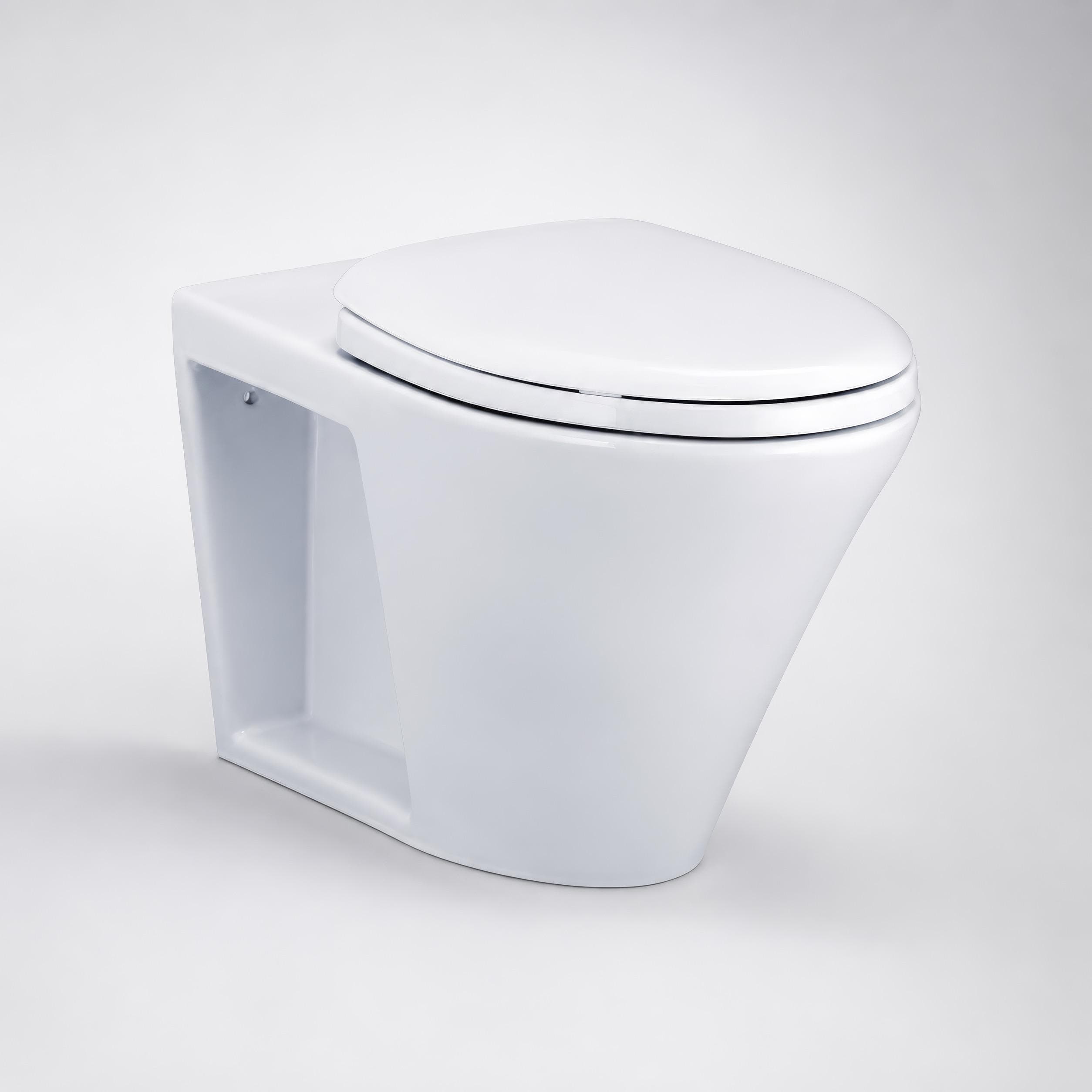 Bồn cầu đặt sàn COTTO C1322BI nắp êm dòng Munich II