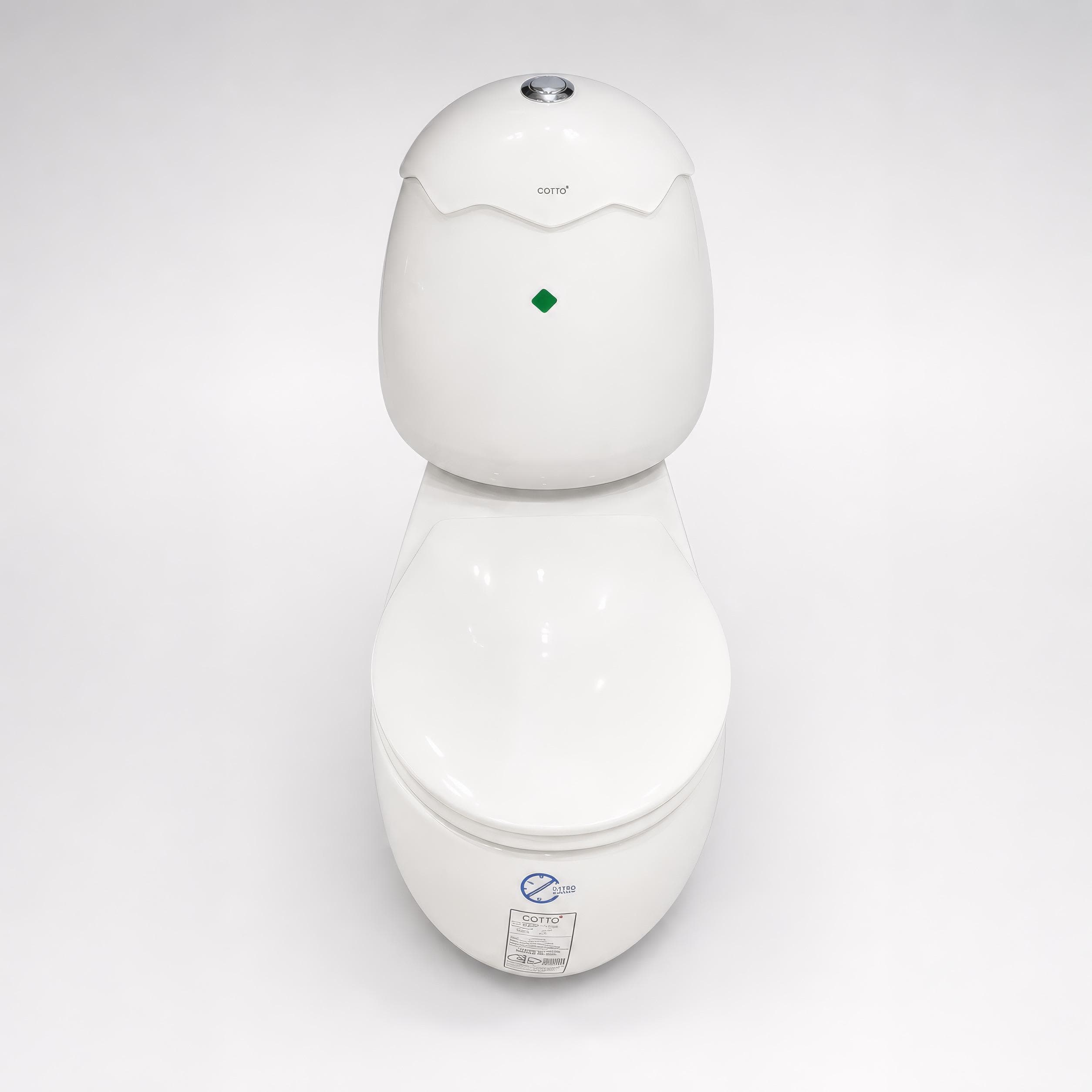 Bồn cầu 2 khối trẻ em thoát sàn dòng Googai COTTO C15037
