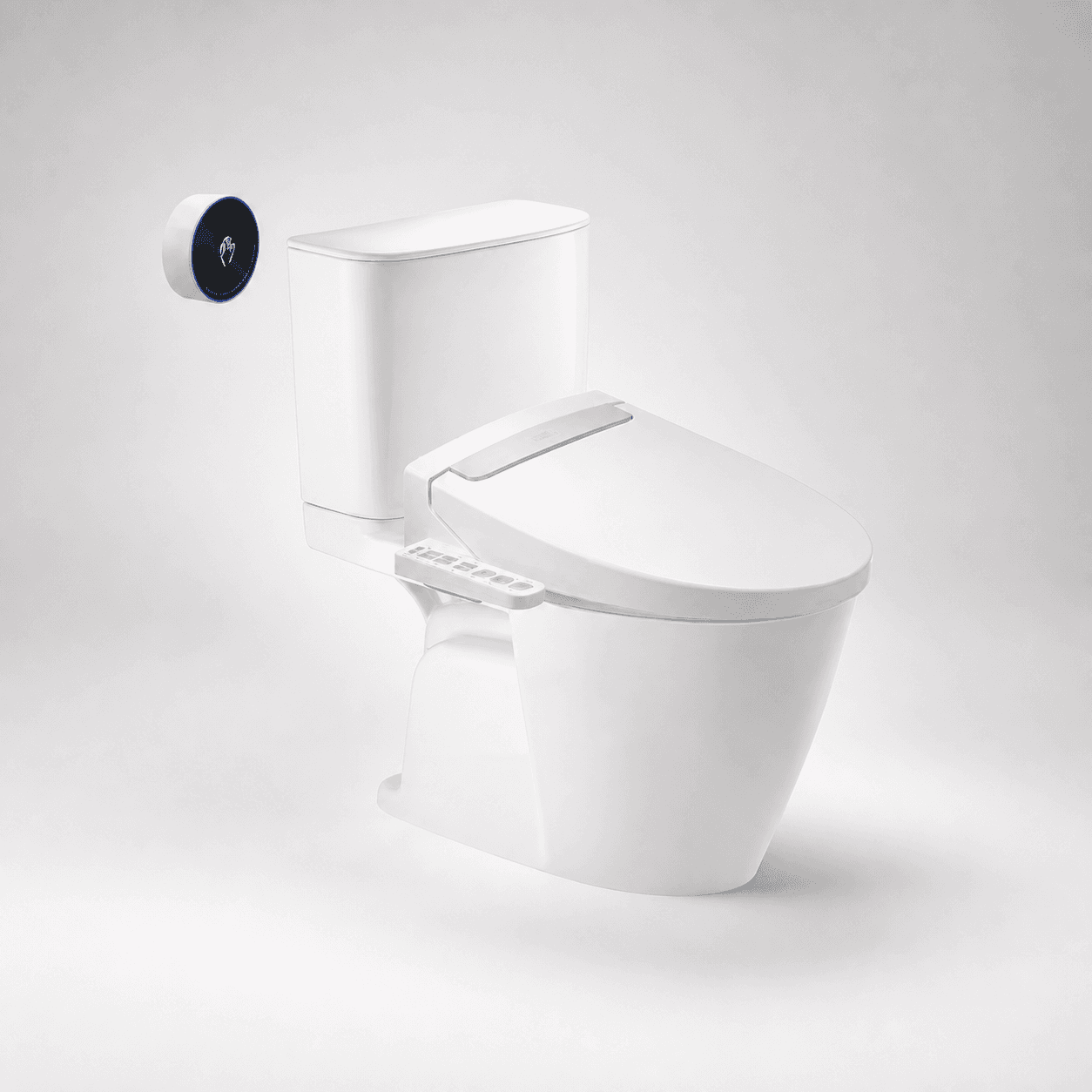Bồn cầu 2 khối xả cảm ứng nắp điện tử INAX ACT-602 + CW-H20VN
