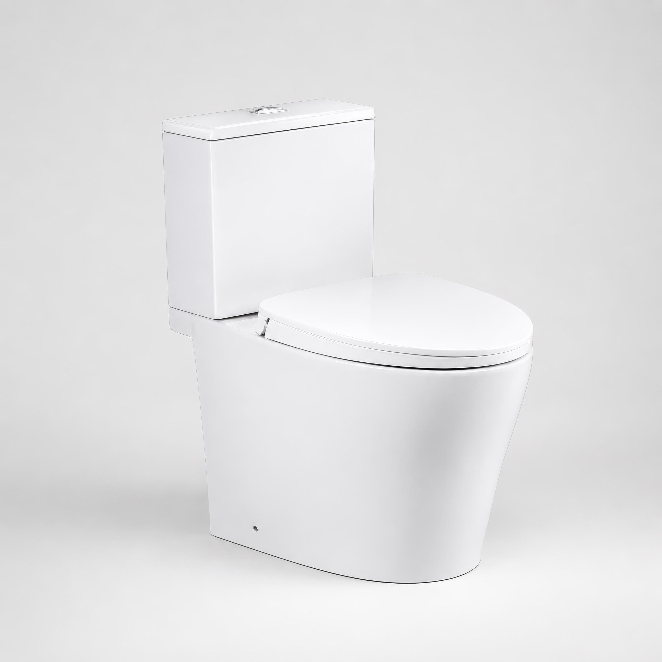 Bồn cầu 2 khối CAESAR CD1342 nắp đóng êm